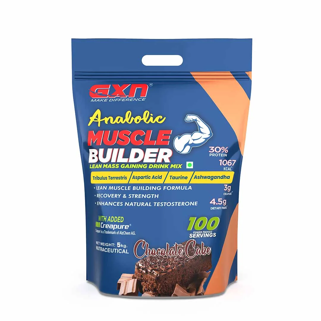 GXN Anabolic Muscle Builder Chocolate Cake 5 kg